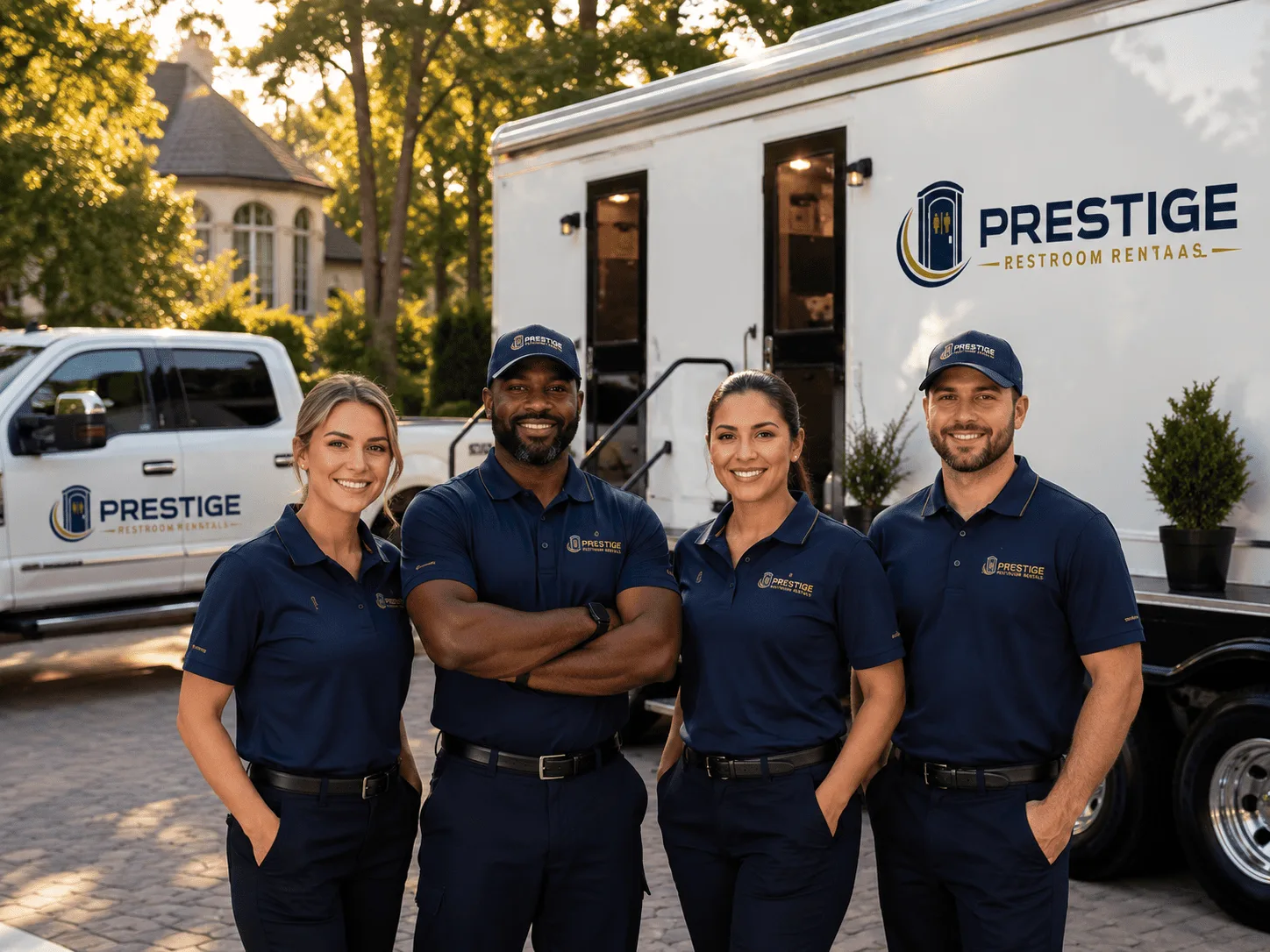 Trusted Luxury Portable Restrooms company in Marcellus, MI